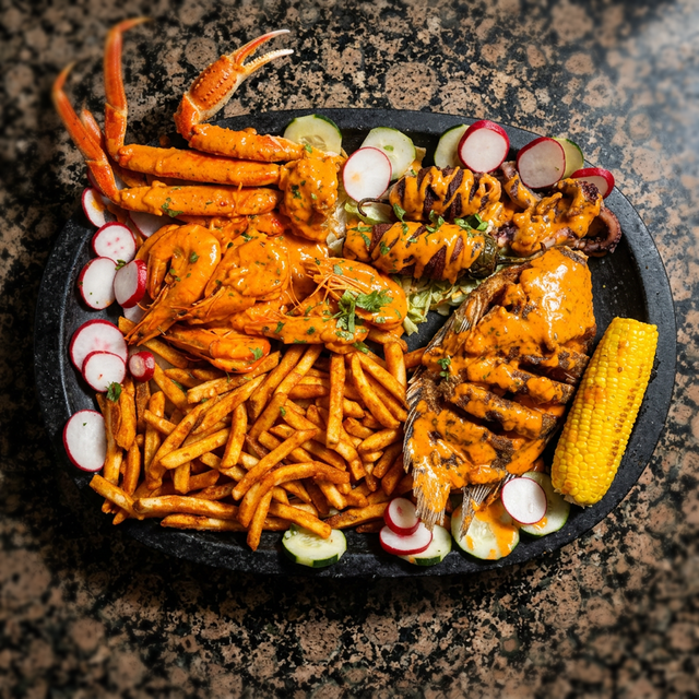 Charola de Mariscos.