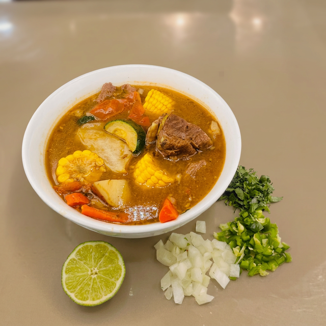 Sopa de Res.