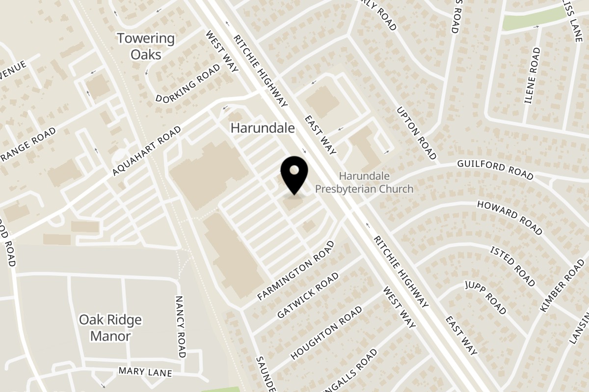 Map showing the location of Super Tacos Oaxaca on 7748 Governor Ritchie Hwy in Glen Burnie